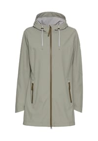 camel active - Funktionsjacke aus leichtem Softshell mit Kapuze - Dunkelblau