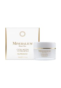 MINERALIUM - Tagescreme mit Kollagen und Ceramiden - weiß