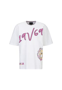 19V69 ITALIA - Oversized T-Shirt TAMARO LION - Mint