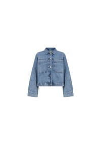 SOYACONCEPT - Jeansjacke "SC-Dolores 2", Brusttaschen, für Damen - 2240 MEDIUM BLUE D