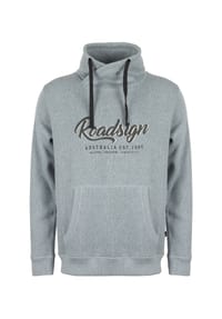 ROADSIGN® australia - Herren Sweatshirt Knit Optic meliertes Tube für gemütliche Stunden mit modernem Twist - beige