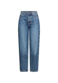 camel active - Barrel Jeans mit Gürtelschlaufen - Nebelblau