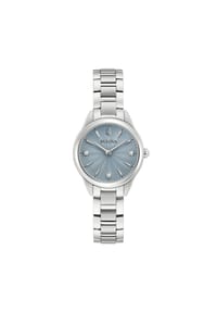 BULOVA SUTTON - Damen Armbanduhr "96P255", Diamanten - GRAU