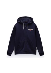NAPAPIJRI - Herren Sweatjacke - B-AYLMER, Kapuze, Reißverschluss, Regular Fit, einfarbig - Dunkelblau