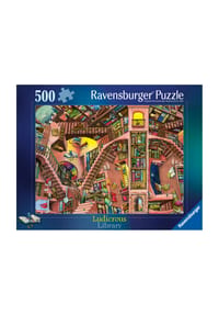 Ravensburger - Puzzle "Ludicrous Libray", 500 Teile - 