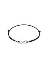 elli. - Armband Infinity Trend Symbol Elastisch 925 Silber - Gold