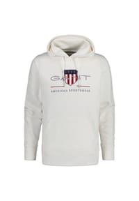 GANT - Herren Hoodie - REGULAR ARCHIVE SHIELD HOODIE, Kapuzen-Sweatshirt, Logo - Blau