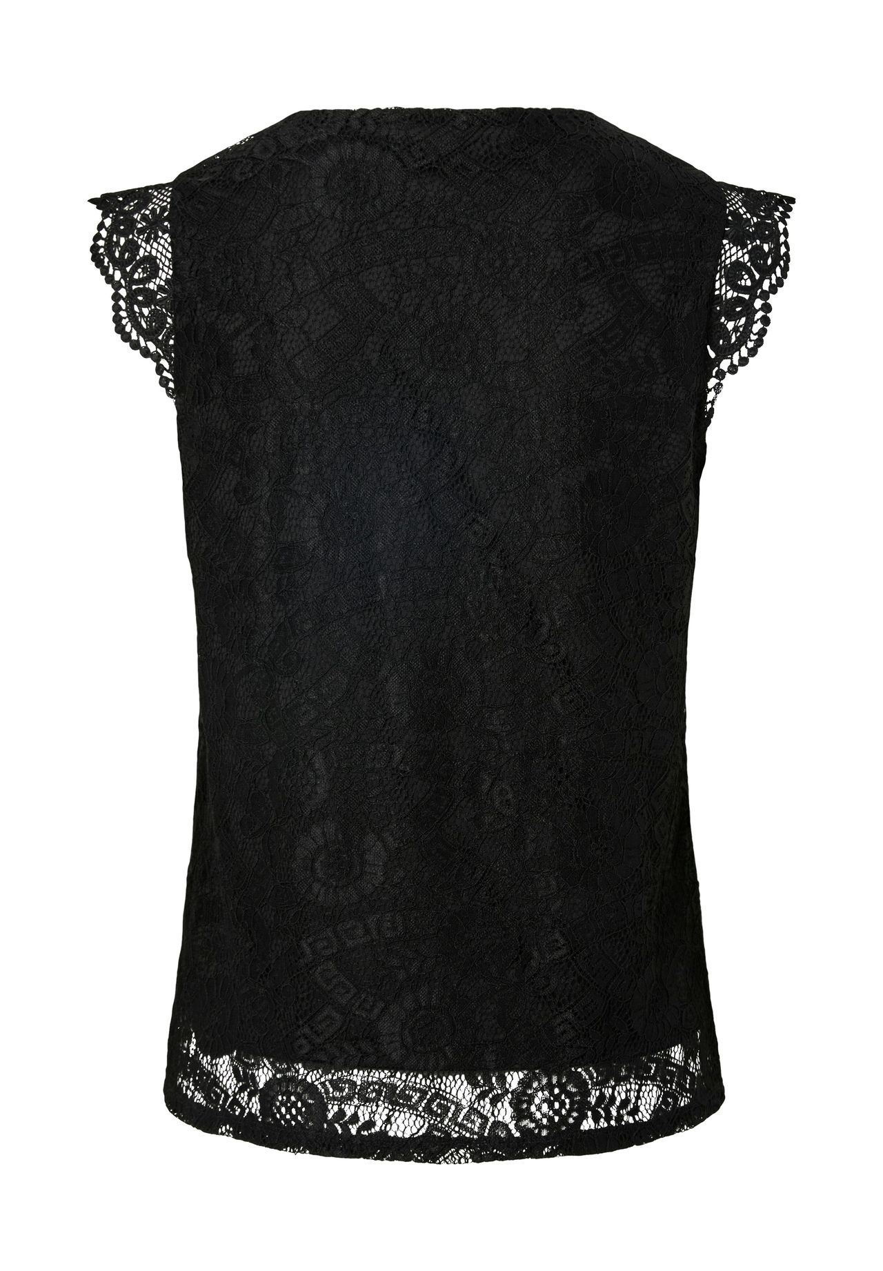 4189 Blusentop Olline, Spitze, FüR Damen, Schwarz, S