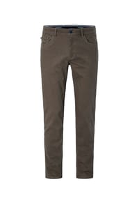 redpoint - Regular Fit 5-Pocket Hose mit Stretchanteil MILTON - oliv