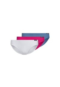 SKINY® - Mädchen Slip 3er Pack - Rio-Slip, Basic - Blau/Elfenbein/Rosa