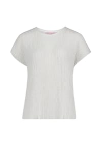 BETTY BARCLAY - Strukturshirt mit U-Boot-Ausschnitt - Peach