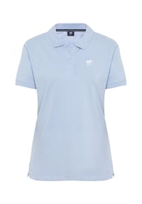 POLO SYLT - Polo im puristischen Design mit Logo-Stickerei - 13-2806 Pink Lady