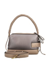 Hispanitas - Lederimitat/Textil Taschen - Espresso