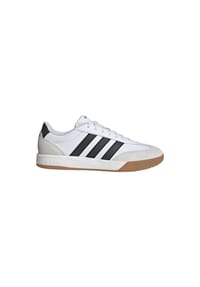 adidas - Sneaker VL Court 00, Leder, für Herren - FTWWHT/CBLACK/ORBG