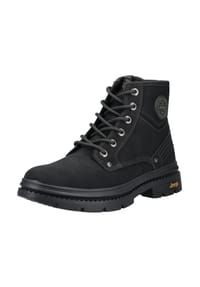 Jeep® - Leder/Textil Stiefelette - Dunkelbraun