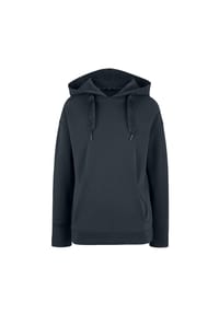 JOOP! - Damen Hoodie - Sweatshirt, Sweater, Loungewear, Kapuze, Cotton, einfarbig - Dunkelblau