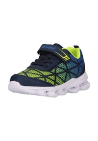 ZIGZAG - Sneaker Zetes mit aufleuchtender Sohle und einfachem Einstieg - 1001 Black