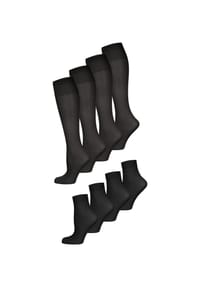 nur die - Basicsocken Strümpfe & Söckchen Cotton 60 DEN - marine, amber
