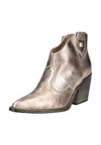 NeroGiardini - Leder Stiefelette - Bronze
