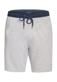 MANGUUN - Bermudas, Tunnelzug, Diagonaltaschen, für Herren - GREY MELANGE