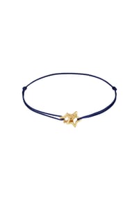 elli. - Armband Rising Star Nylon Basic Trend 925 Sterling Silber - Rot