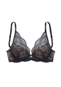 LASCANA - Vivianna Push-up-BH, verstellbar, für Damen - 4215 BLACK