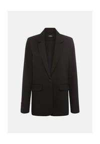 olsen - Blazer mit 1-Knopf-Verschluss - Black