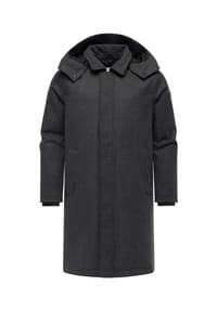 ragwear™ - Wintermantel Isaq Felt YOUMODO - Black