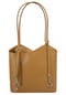 Cluty Shopper Rucksack Kombination Echt Leder, Made In Italy Bild 4
