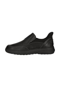CLARKS® - Slipper Mullan Step mit leichter Einstieg-Fersenkonstruktion - 1216 Black Leather