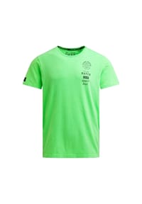 CAMP DAVID - T-Shirt Game.Set.Match Kurzarmshirt - grün