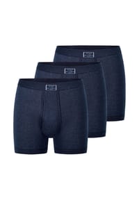 ESGE - Retro Short / Pant 3er Pack - Feinripp Jeans - Marine