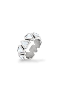 LIEBESKIND - Ring - Glass Heart - gold