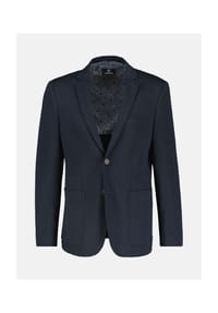 LERROS - Jerseyblazer mit Strickoptik | in Kurzgröße bis 6XL - CLASSIC NAVY