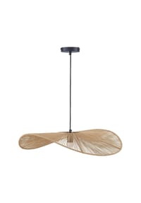 LOBERON - Hängelampe Casamira braun - braun
