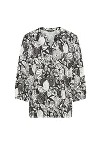 olsen - Shirt, figurumspielend, 3/4-Arm, für Damen - 80000 BLACK