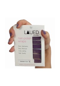 VARGU LAUED - Nagelfolien solid purple - Day Dreamer