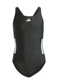 adidas - Badeanzug, C- Rückenausschnitt, für Kinder - BLACK/WHITE