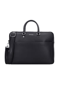 Valentino by Mario Valentino MARNIER - Businesstasche, Reißverschluss, Leder-Optik - NERO