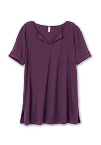 sheego - Longshirt - dunkeloliv