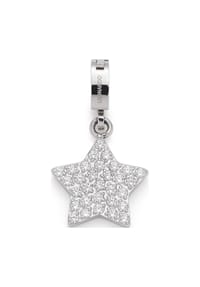 LEONARDO - Damen Anhänger Etoile, Edelstahl - SILBER
