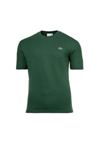 LACOSTE - Herren T-Shirt, Rundhals - Classic Fit, Baumwolle, Logo, einfarbig - Blau