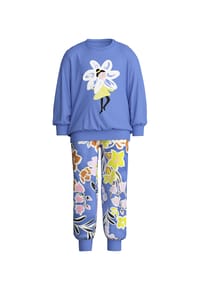 CALIDA - Kinder Bündchen-Pyjama Toddlers Flowers - deep cobalt