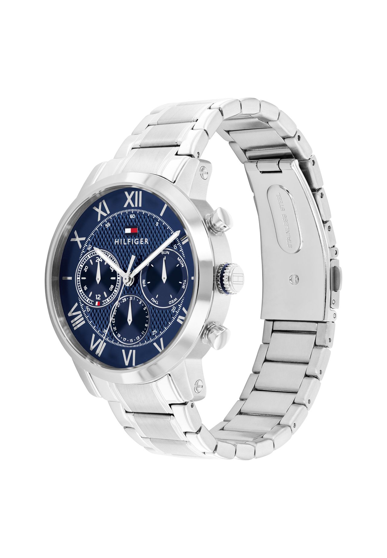 Tommy Hilfiger Herren Chronograph "1710728", Marineblau, 99