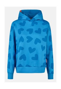 salzhaut - Hoodie DACKLATTN - Ocean Blue