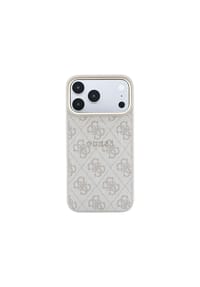 GUESS - Guess Embossed 4G Classic kompatibel mit iPhone 18 Pro und 17 - Rosa