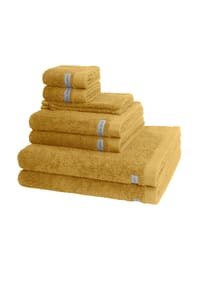 ROSS® 2 X Wasch- 2 X Gäste- 2 X Dusch- 2 X Handtuch im Set Sinfonie - Sinfonie - Denim