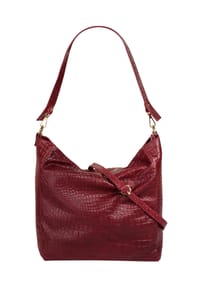 Samantha Look - Shopper Echt Leder, Made In Italy - blau