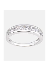Diamant L'eternel - Eternity Ring, mit Zirkonia, 375 Weißgold - white gold