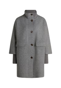 BETTY BARCLAY - Wollmantel, Stehkragen, für Damen - 9045 BLACK